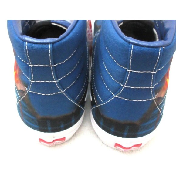 Vans Sk8-Hi Bolt Big Reveal Classics Navy Blue White Skate shoes Sizes NIB - Picture 5 of 5